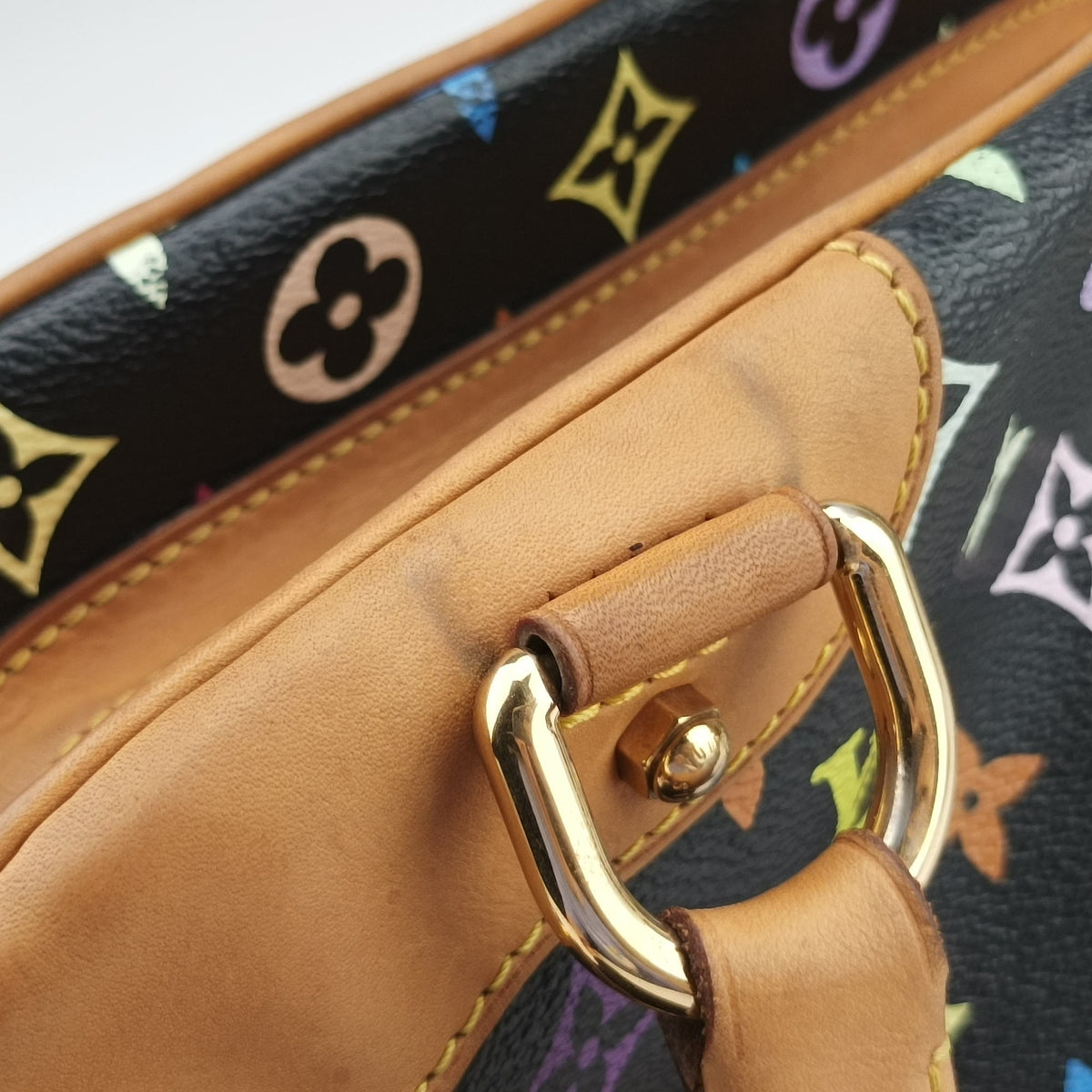 Pre-owned Louis Vuitton Claudia Noir Monogram Multicolore M40194 handbag | stylenewstar