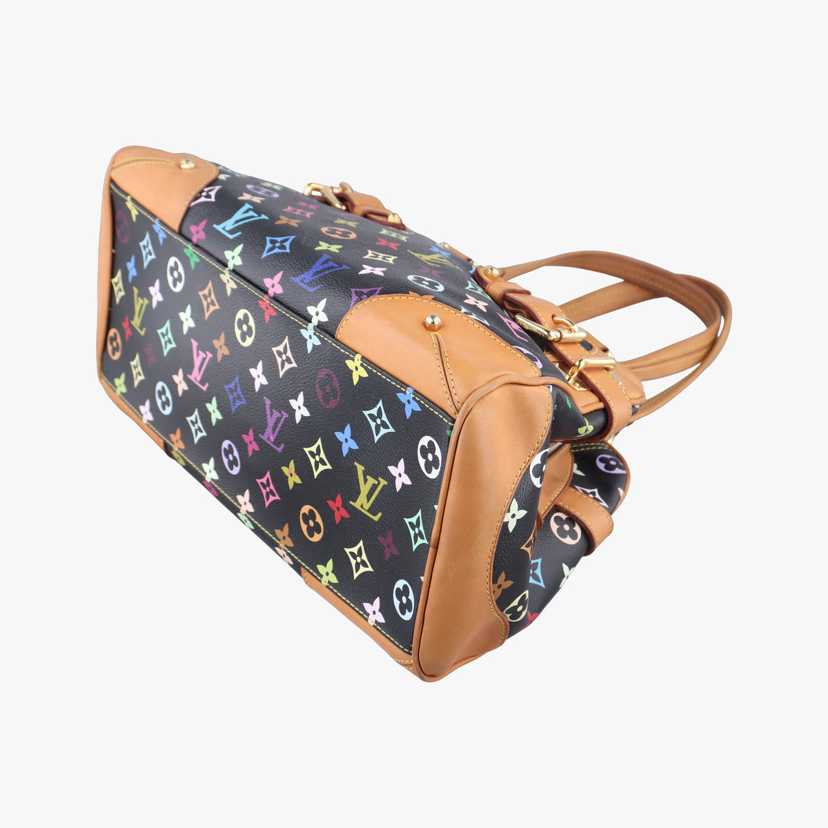 Pre-owned Louis Vuitton Claudia Noir Monogram Multicolore M40194 handbag | stylenewstar