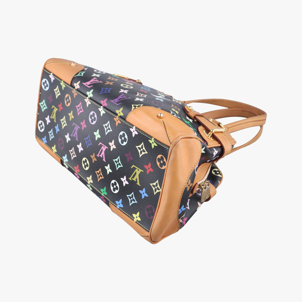 Pre-owned Louis Vuitton Claudia Noir Monogram Multicolore M40194 handbag | stylenewstar