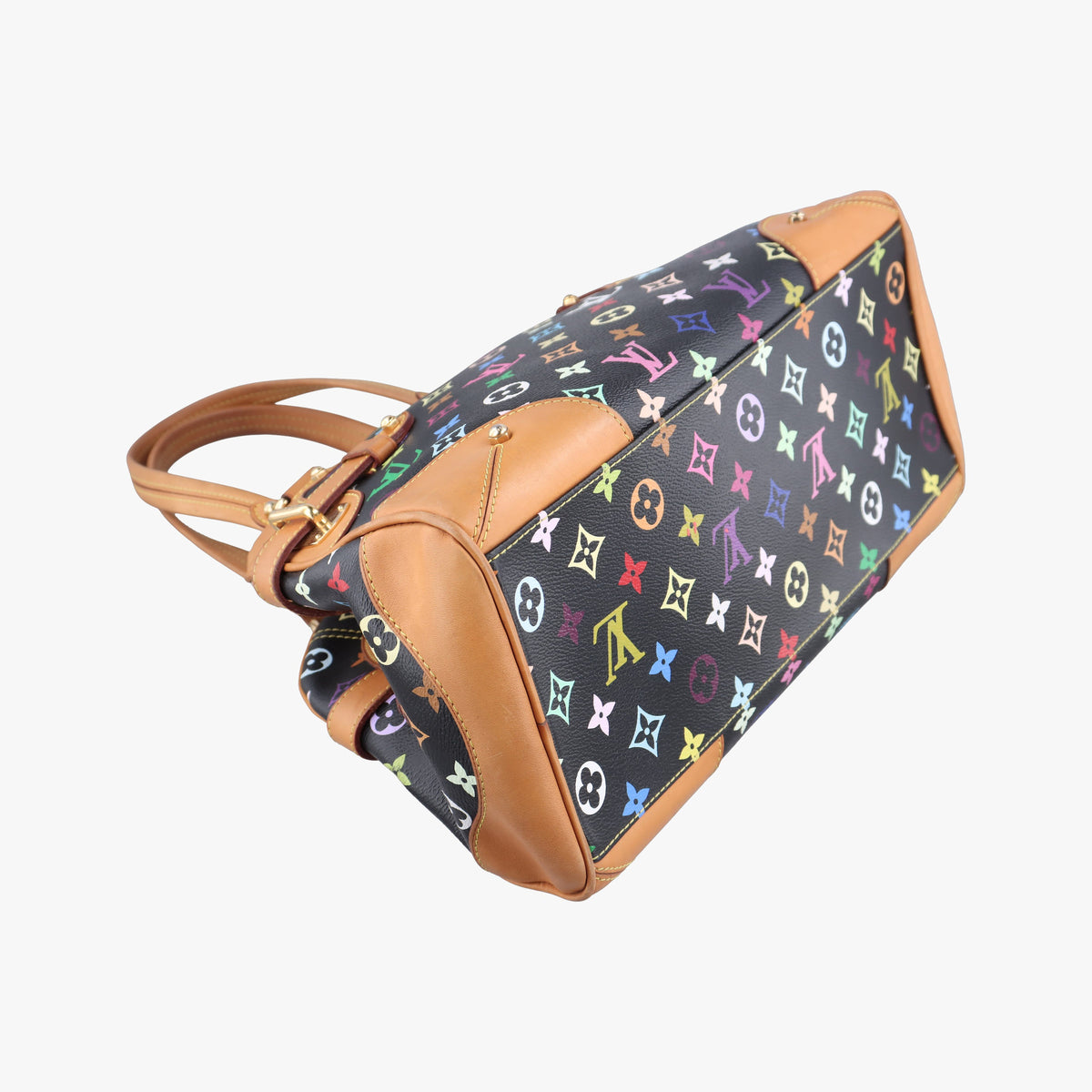 Pre-owned Louis Vuitton Claudia Noir Monogram Multicolore M40194 handbag | stylenewstar
