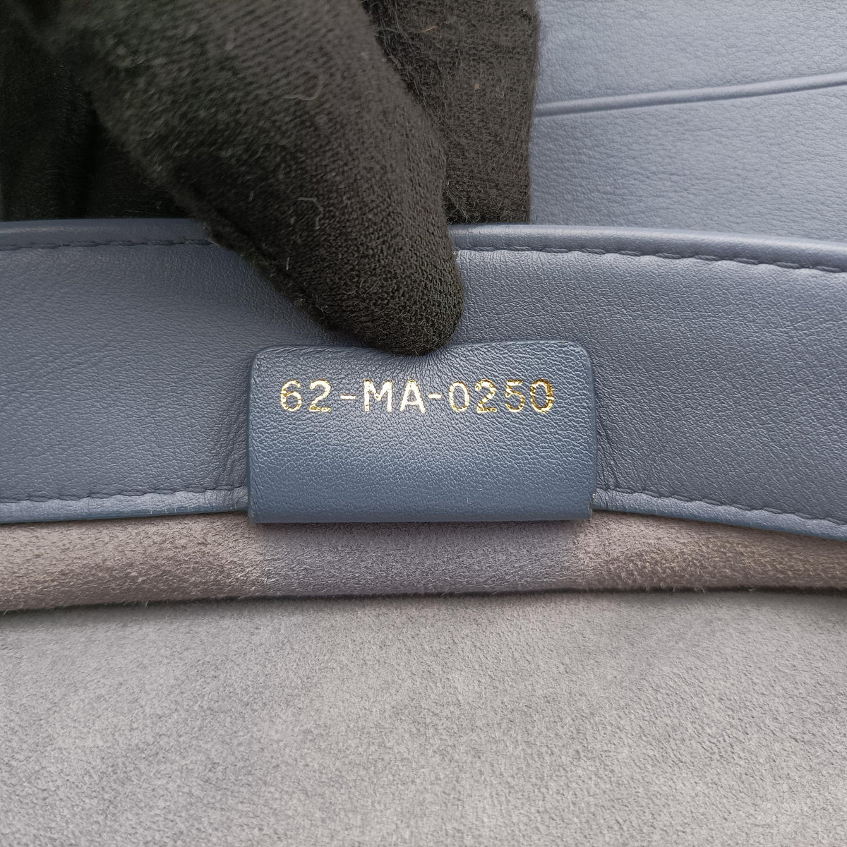 Pre-owned Christian Dior Book Tote Bag Blue leather  handbag | stylenewstar