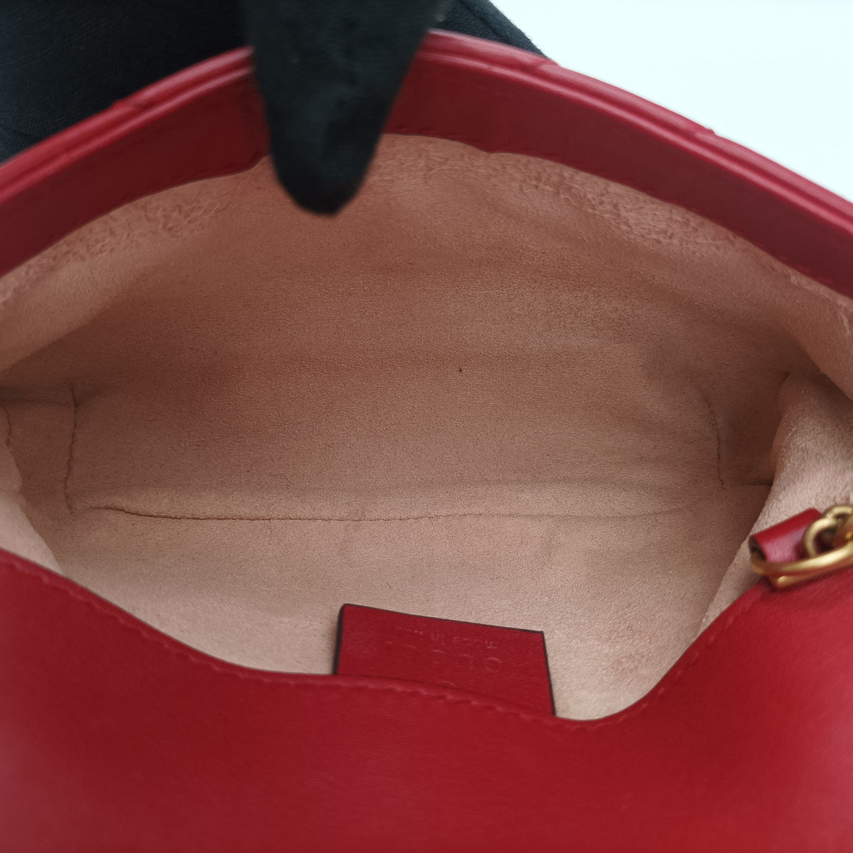 Vintage Gucci GG Marmont Red Leather 476433 shoulderbag | stylenewstar