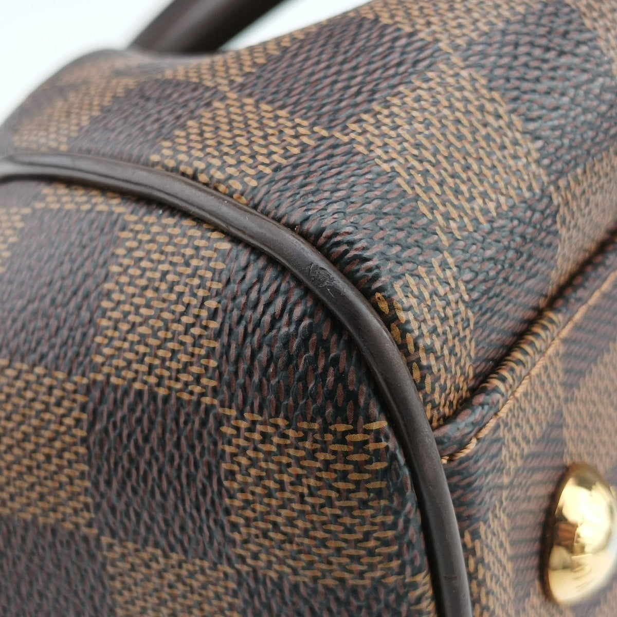 Pre-owned Louis Vuitton TREVI PM EBENE Damier Canvas N51997 shoulderbag | stylenewstar