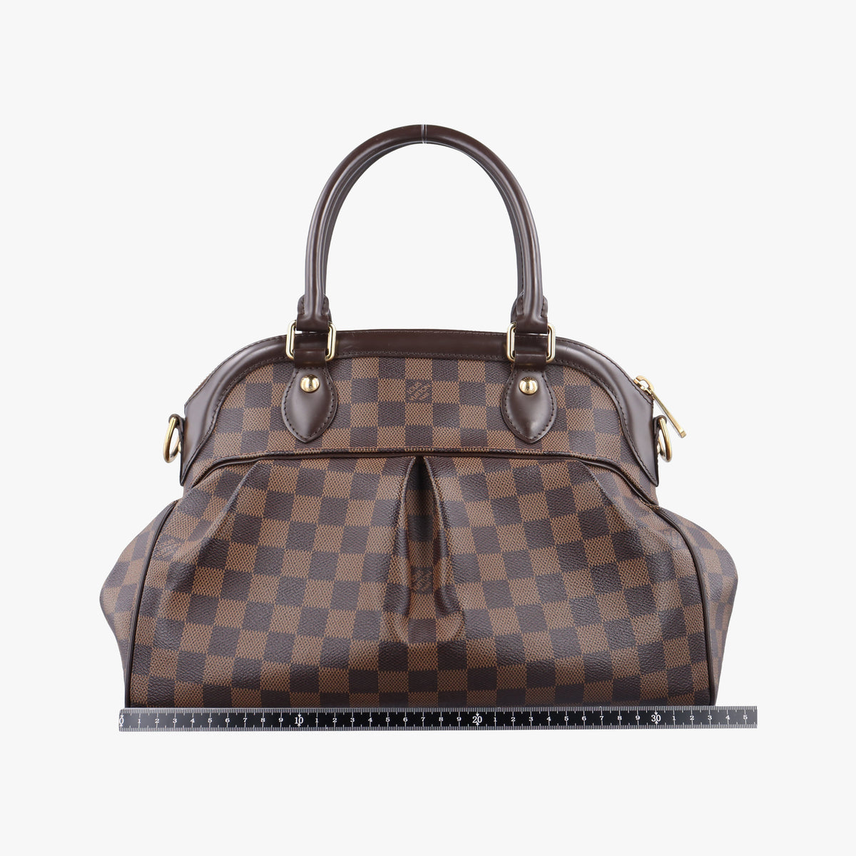 Pre-owned Louis Vuitton TREVI PM EBENE Damier Canvas N51997 shoulderbag | stylenewstar