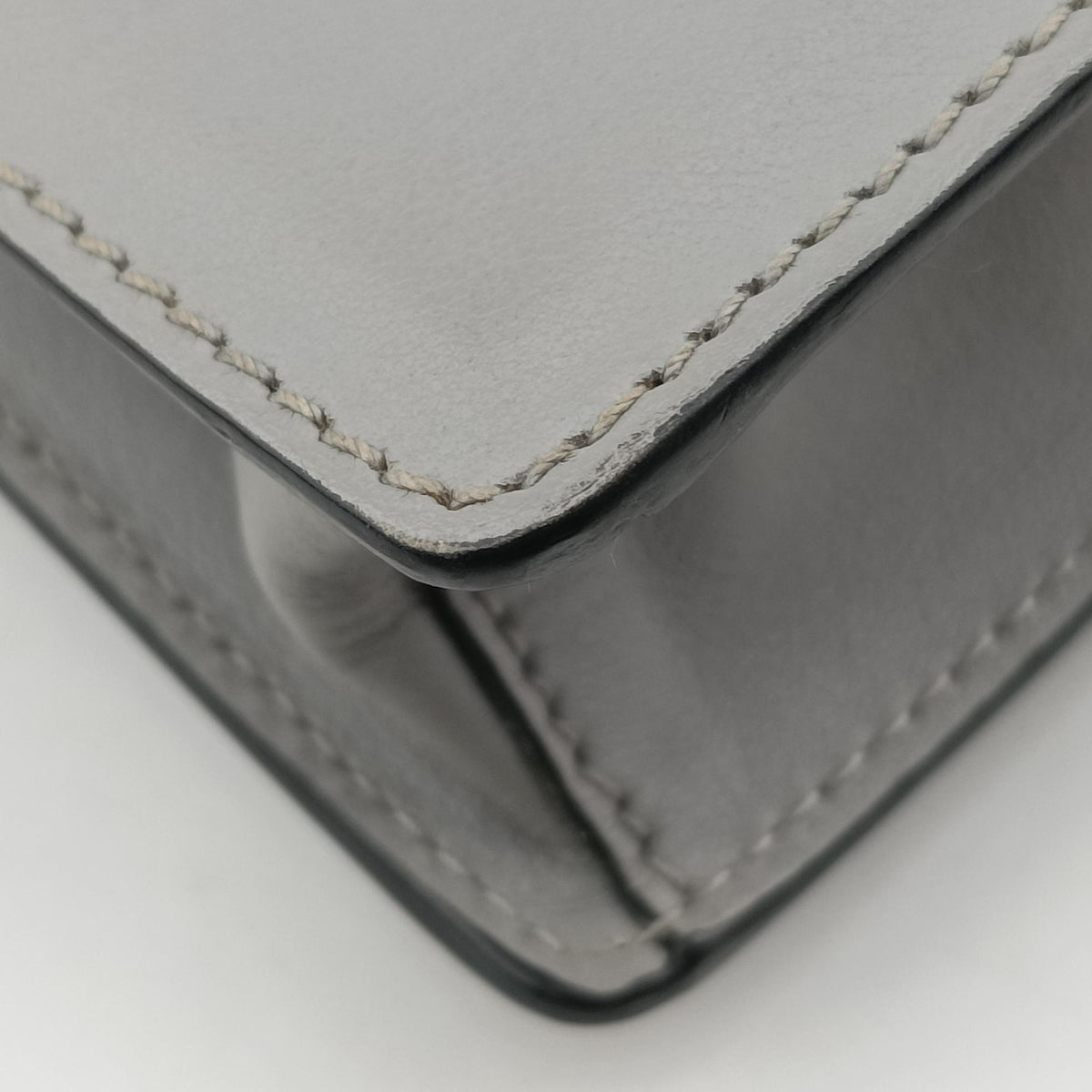 Vintage Prada Electra Studded Grey leather 1BD120 shoulderbag | stylenewstar