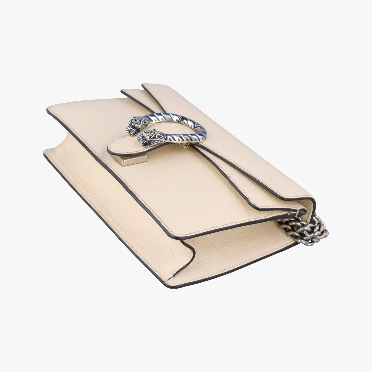 Pre-owned Gucci Dionysus White Leather 499623 shoulderbag | stylenewstar