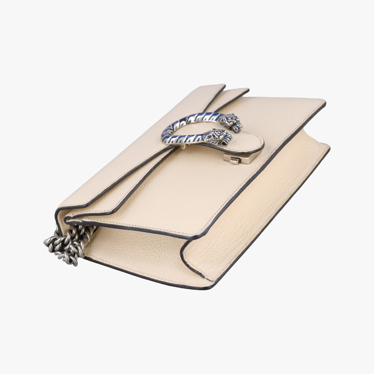 Pre-owned Gucci Dionysus White Leather 499623 shoulderbag | stylenewstar