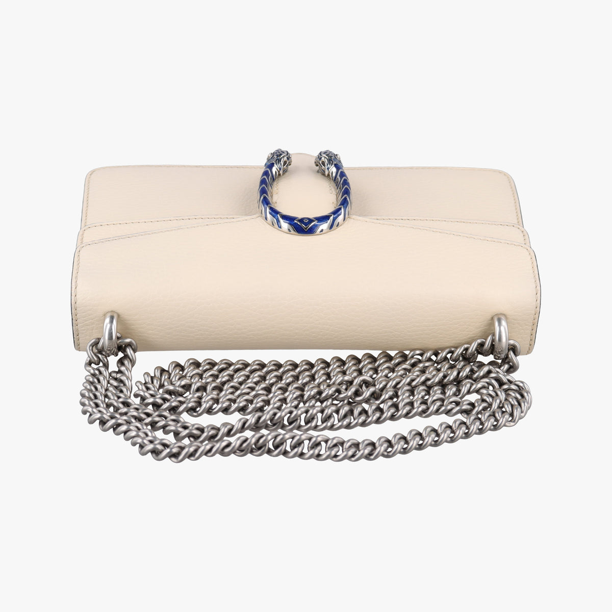 Pre-owned Gucci Dionysus White Leather 499623 shoulderbag | stylenewstar