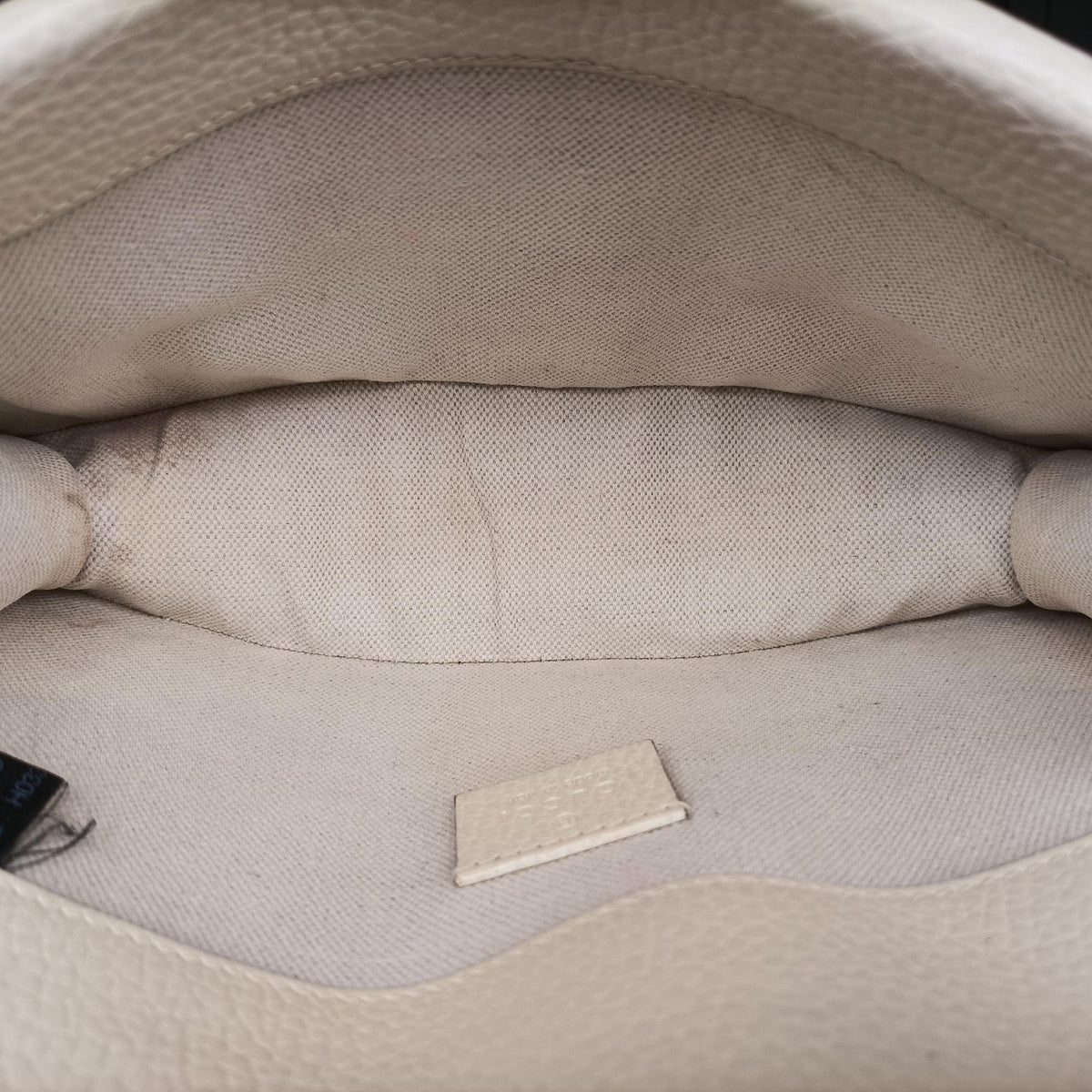 Pre-owned Gucci Dionysus White Leather 499623 shoulderbag | stylenewstar