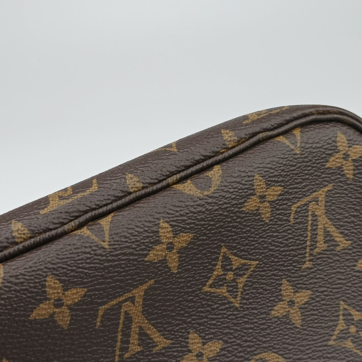 Pre-owned Louis Vuitton NEVERFULL MM Totem brown×Flamingo Monogram Canvas M41663 handbag | stylenewstar