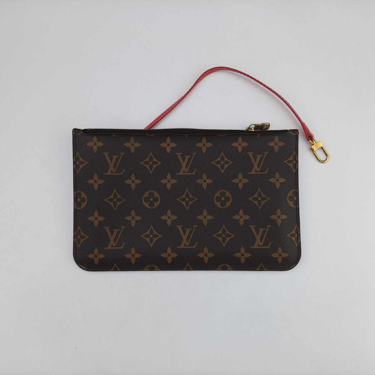 Pre-owned Louis Vuitton NEVERFULL MM Totem brown×Flamingo Monogram Canvas M41663 handbag | stylenewstar