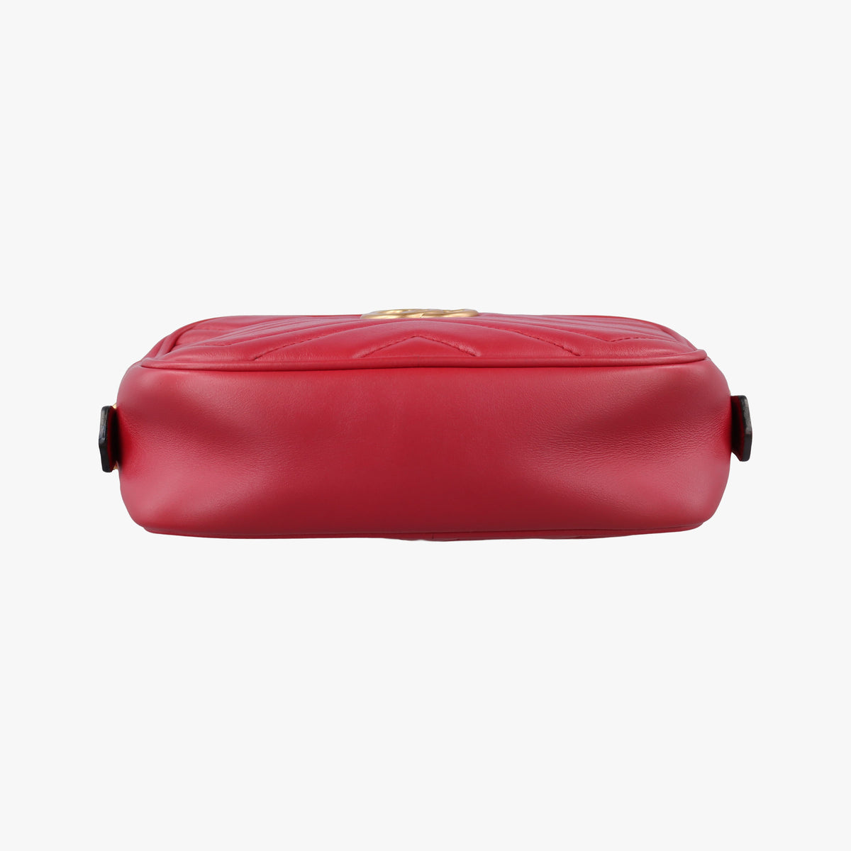 Pre-owned Gucci GG Marmont Red Leather 448065 shoulderbag | stylenewstar