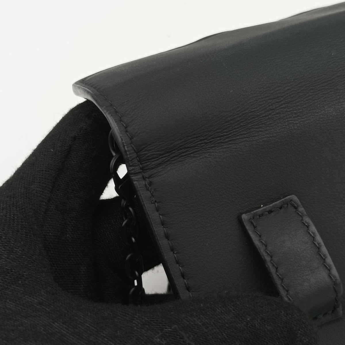 Secondhand Christian Dior Saddle Black Leather  shoulderbag | stylenewstar