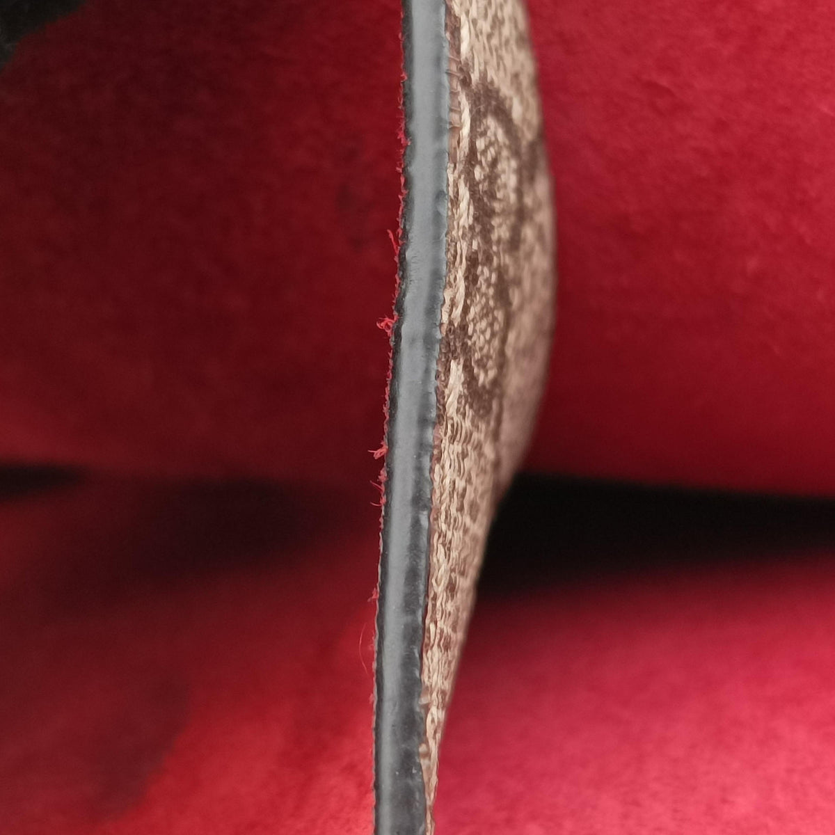 Pre-owned Gucci Dionysus beige×red PVC coated canvas × suede 421970 shoulderbag | stylenewstar