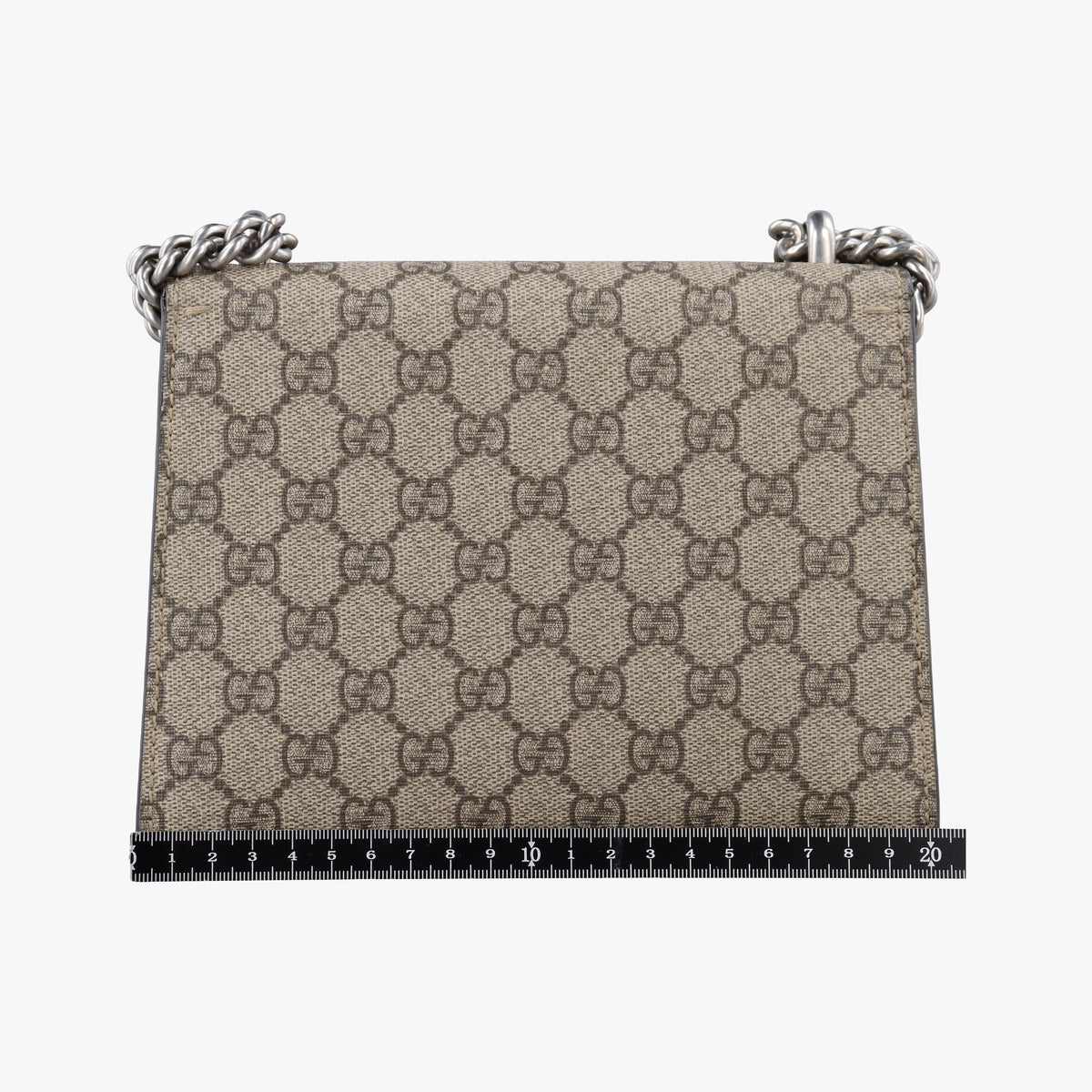 Secondhand Gucci Dionysus beige×red PVC coated canvas × suede 421970 shoulderbag | stylenewstar
