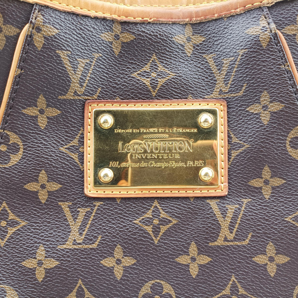 Secondhand Louis Vuitton GALLIERA PM Brown Monogram Canvas M56382 shoulderbag | stylenewstar
