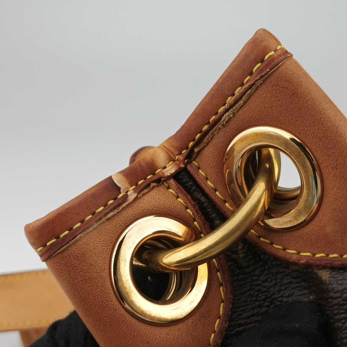 Secondhand Louis Vuitton GALLIERA PM Brown Monogram Canvas M56382 shoulderbag | stylenewstar