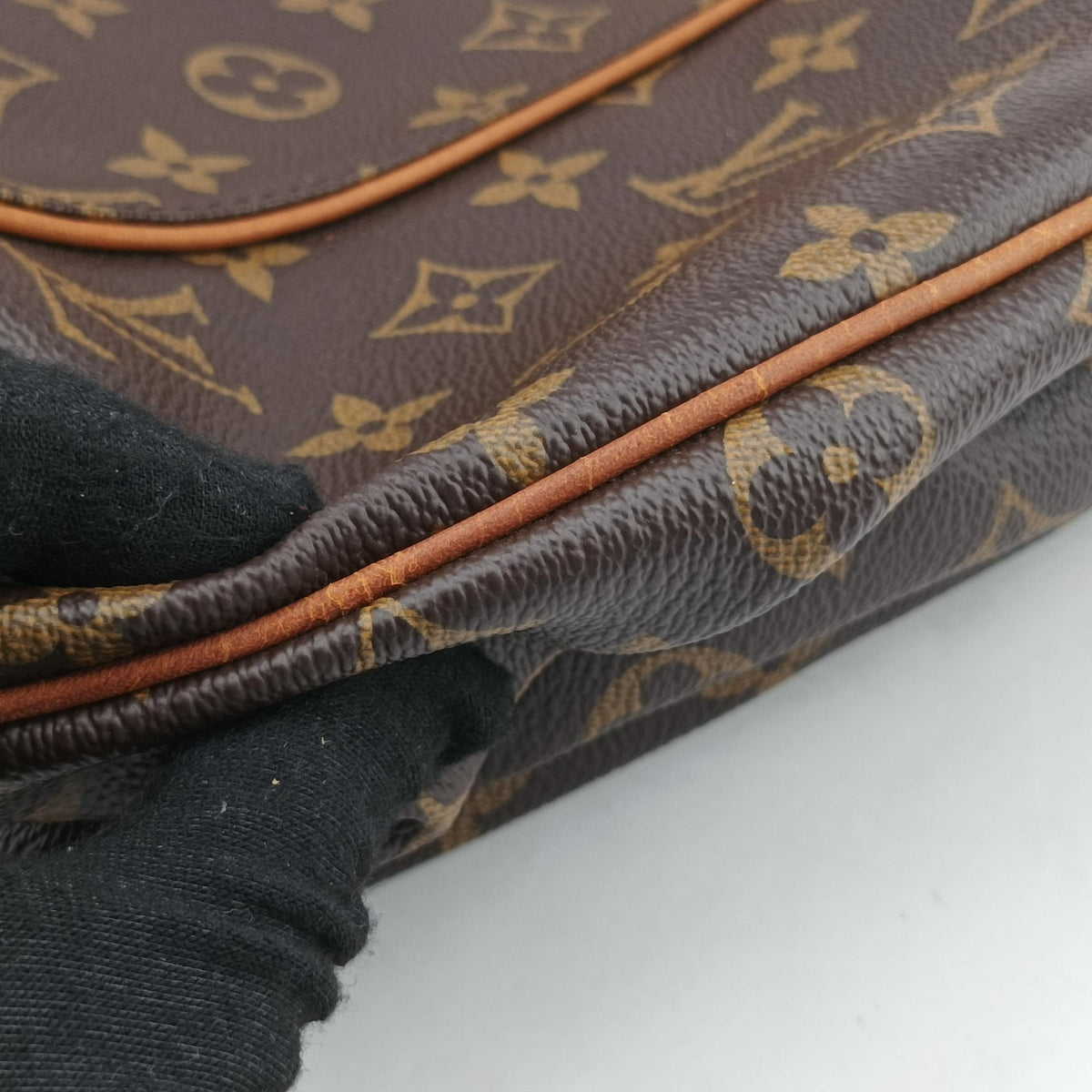 Secondhand Louis Vuitton GALLIERA PM Brown Monogram Canvas M56382 shoulderbag | stylenewstar