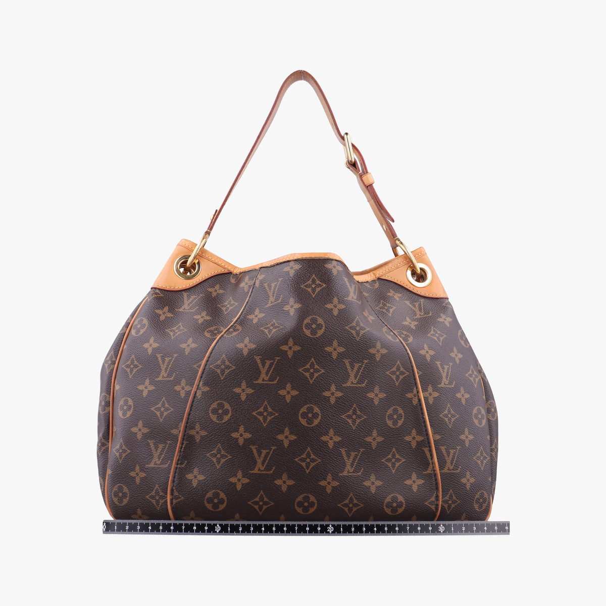 Secondhand Louis Vuitton GALLIERA PM Brown Monogram Canvas M56382 shoulderbag | stylenewstar
