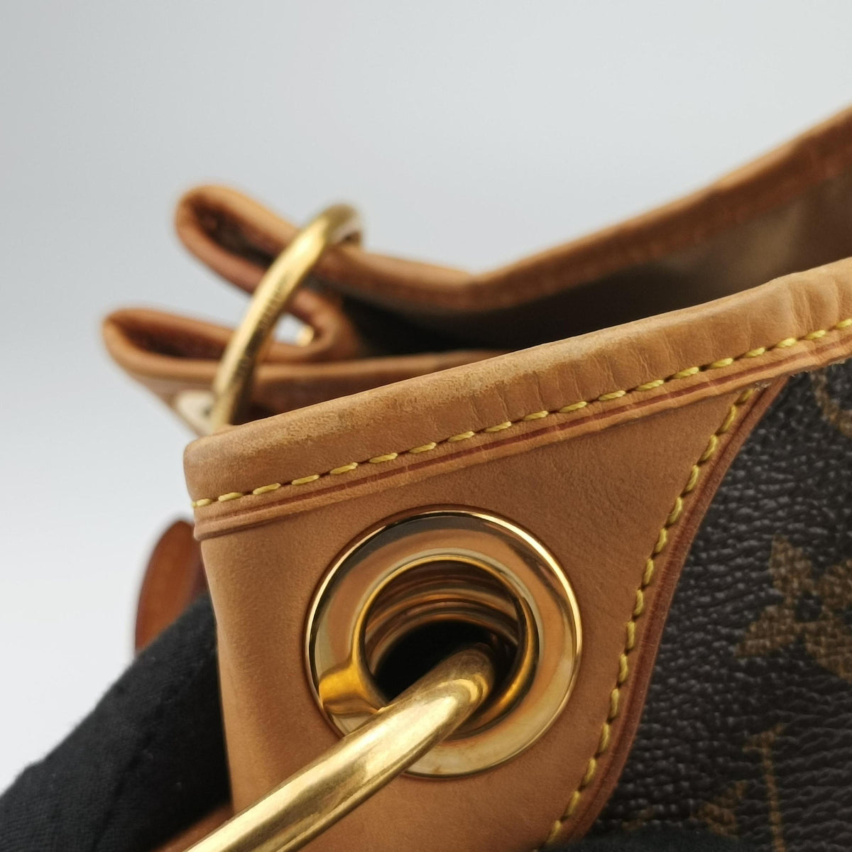 Secondhand Louis Vuitton GALLIERA PM Brown Monogram Canvas M56382 shoulderbag | stylenewstar