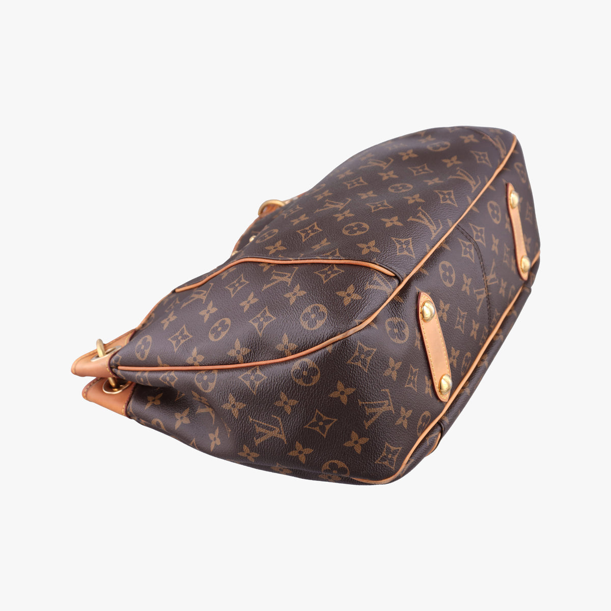 Secondhand Louis Vuitton GALLIERA PM Brown Monogram Canvas M56382 shoulderbag | stylenewstar