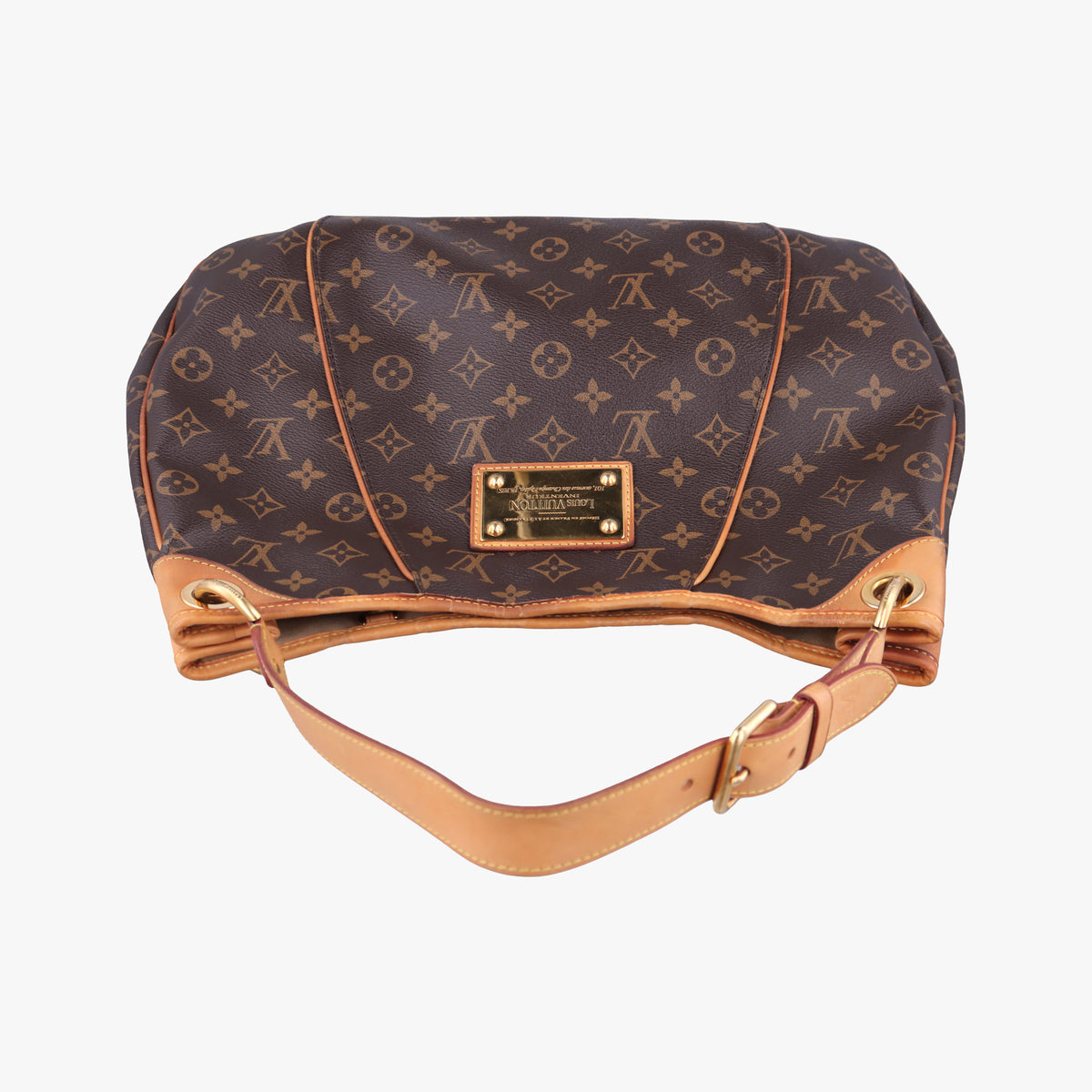 Secondhand Louis Vuitton GALLIERA PM Brown Monogram Canvas M56382 shoulderbag | stylenewstar