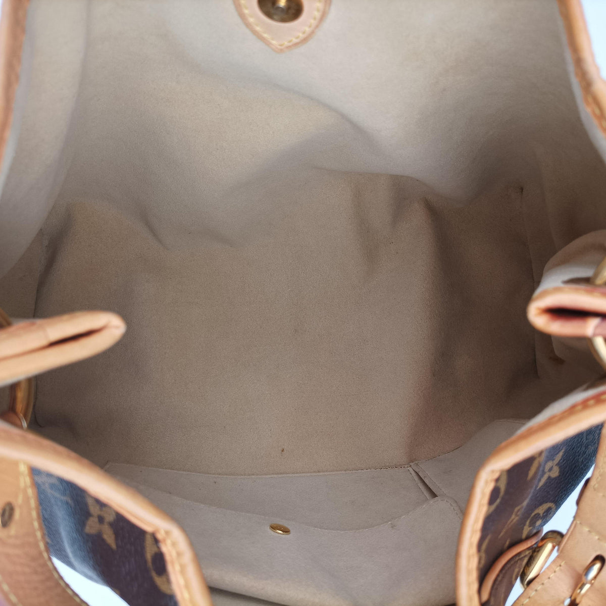 Secondhand Louis Vuitton GALLIERA PM Brown Monogram Canvas M56382 shoulderbag | stylenewstar