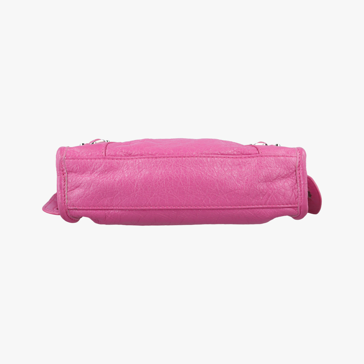 Pre-owned Balenciaga Classic City Nano Pink lambskin  shoulderbag | stylenewstar