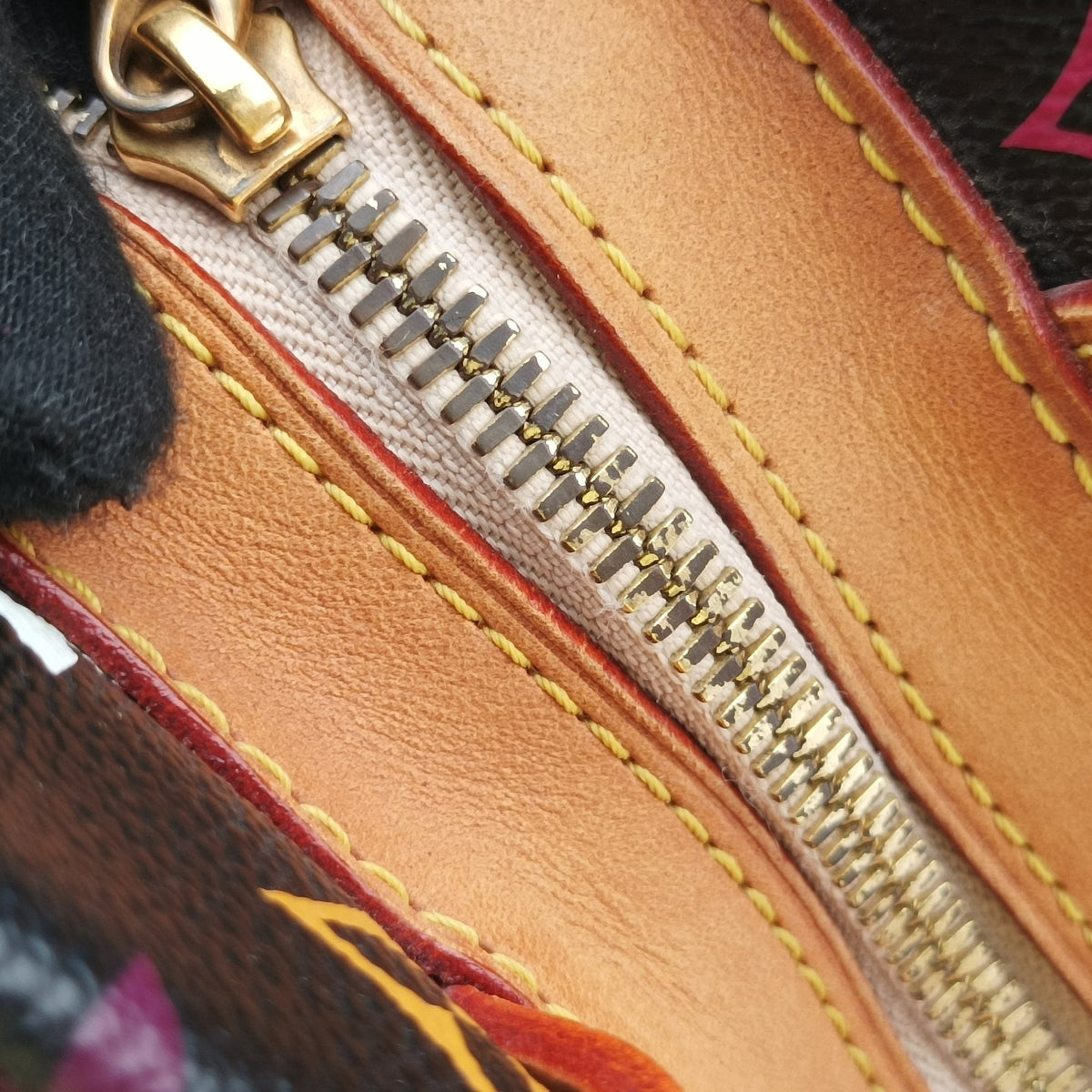 Secondhand Louis Vuitton Claudia Noir Monogram Multicolore M40194 handbag | stylenewstar
