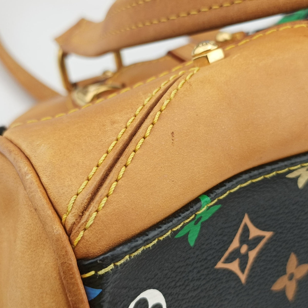 Secondhand Louis Vuitton Claudia Noir Monogram Multicolore M40194 handbag | stylenewstar