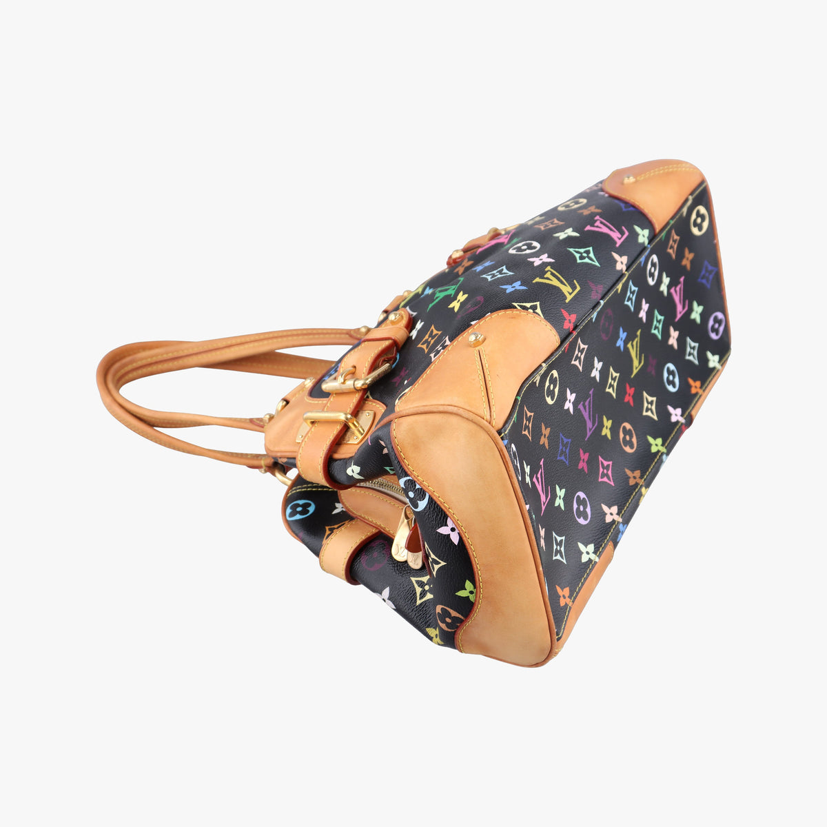 Secondhand Louis Vuitton Claudia Noir Monogram Multicolore M40194 handbag | stylenewstar