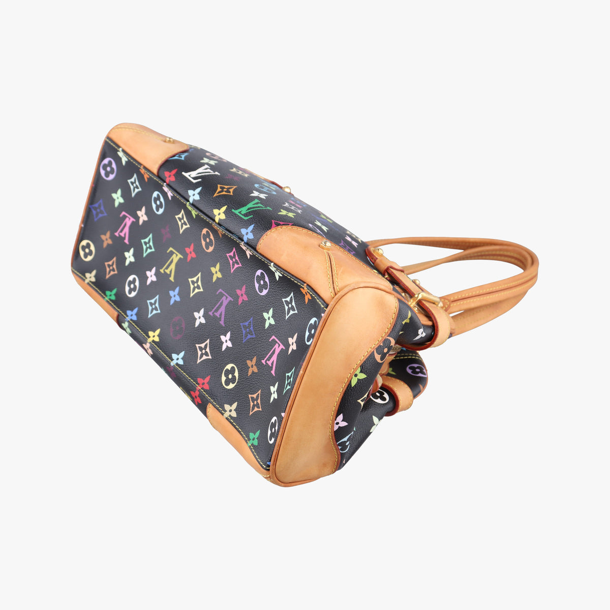 Secondhand Louis Vuitton Claudia Noir Monogram Multicolore M40194 handbag | stylenewstar