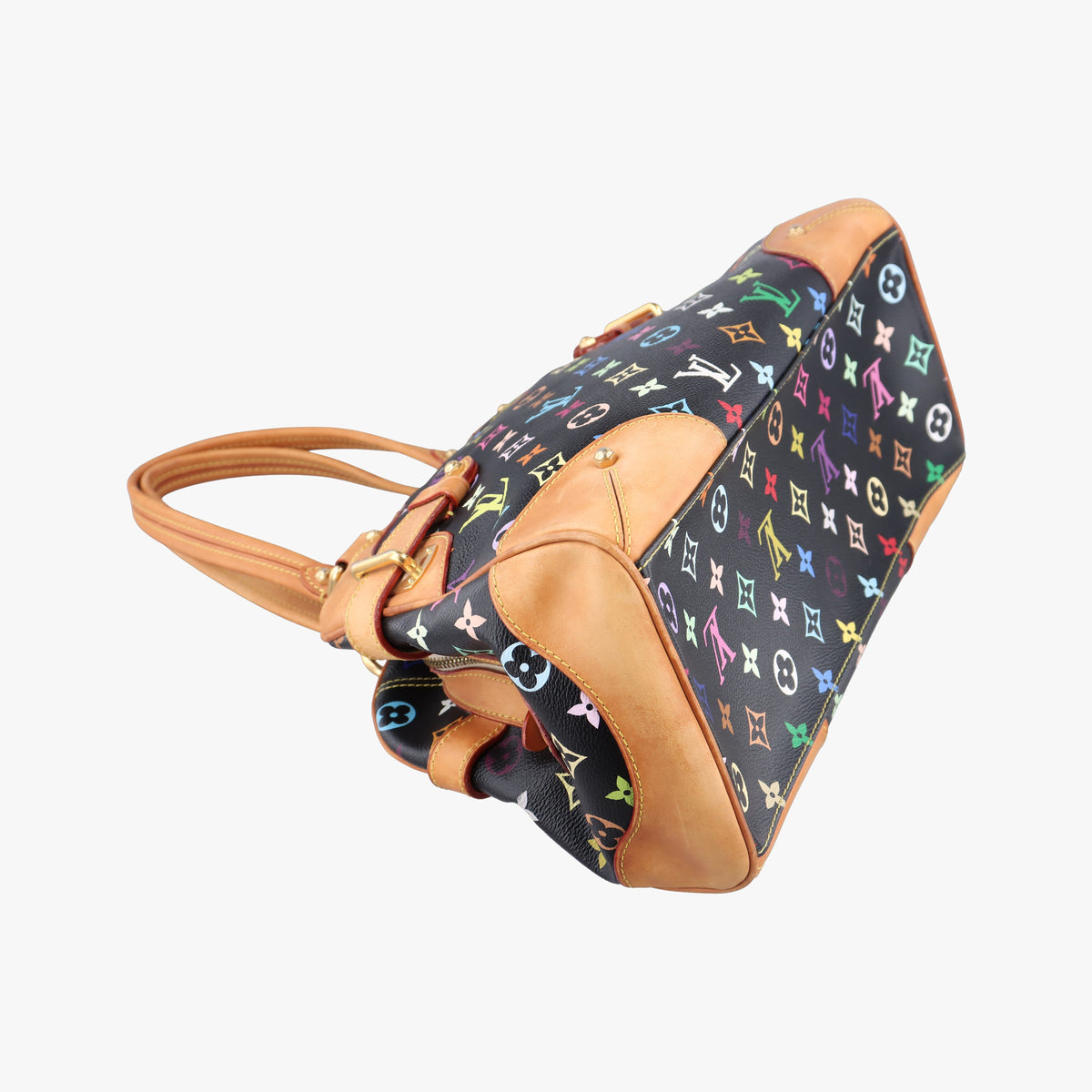 Secondhand Louis Vuitton Claudia Noir Monogram Multicolore M40194 handbag | stylenewstar