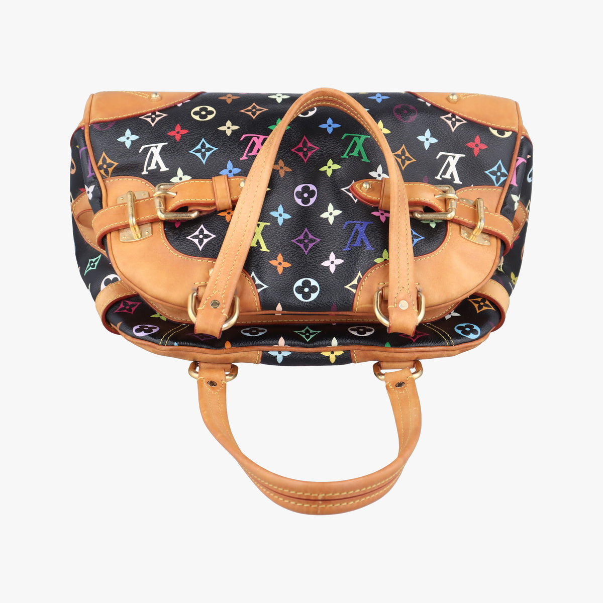 Secondhand Louis Vuitton Claudia Noir Monogram Multicolore M40194 handbag | stylenewstar