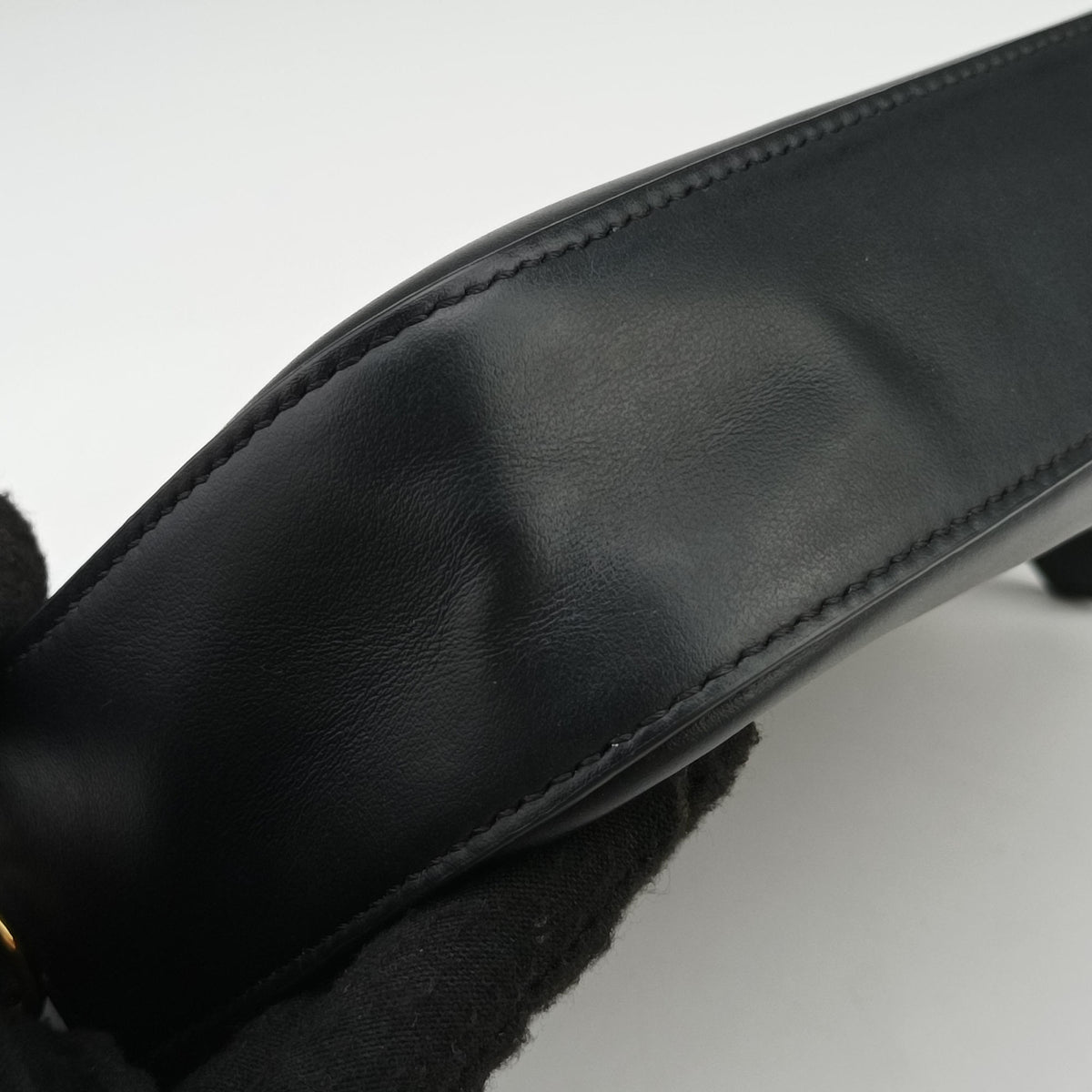 Pre-owned Fendi Monster Camera case Black Leather 7M0286 shoulderbag | stylenewstar