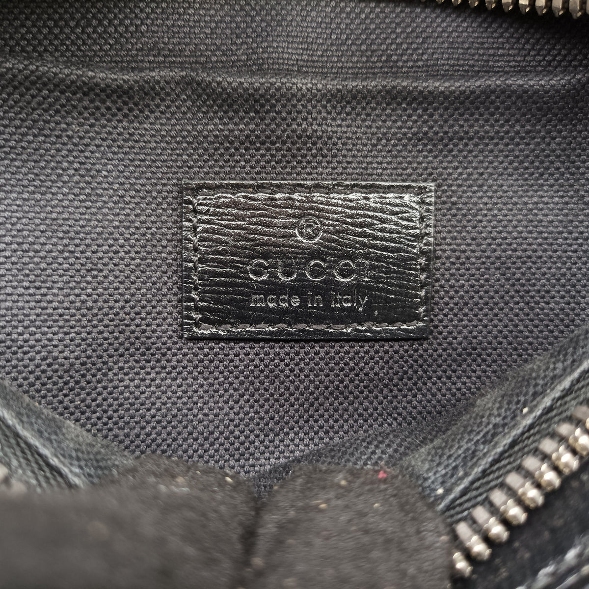 Vintage Gucci GG Supreme Retro Black PVC coated canvas 682933 bum bag/waist bag | stylenewstar