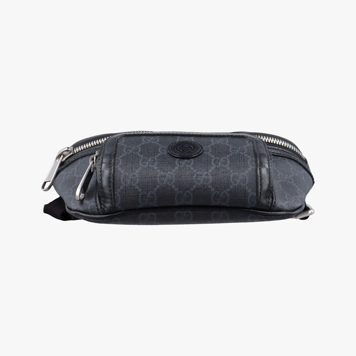 Vintage Gucci GG Supreme Retro Black PVC coated canvas 682933 bum bag/waist bag | stylenewstar