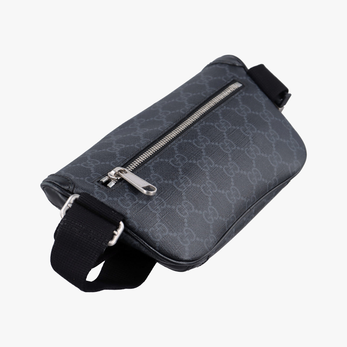 Vintage Gucci GG Supreme Retro Black PVC coated canvas 682933 bum bag/waist bag | stylenewstar