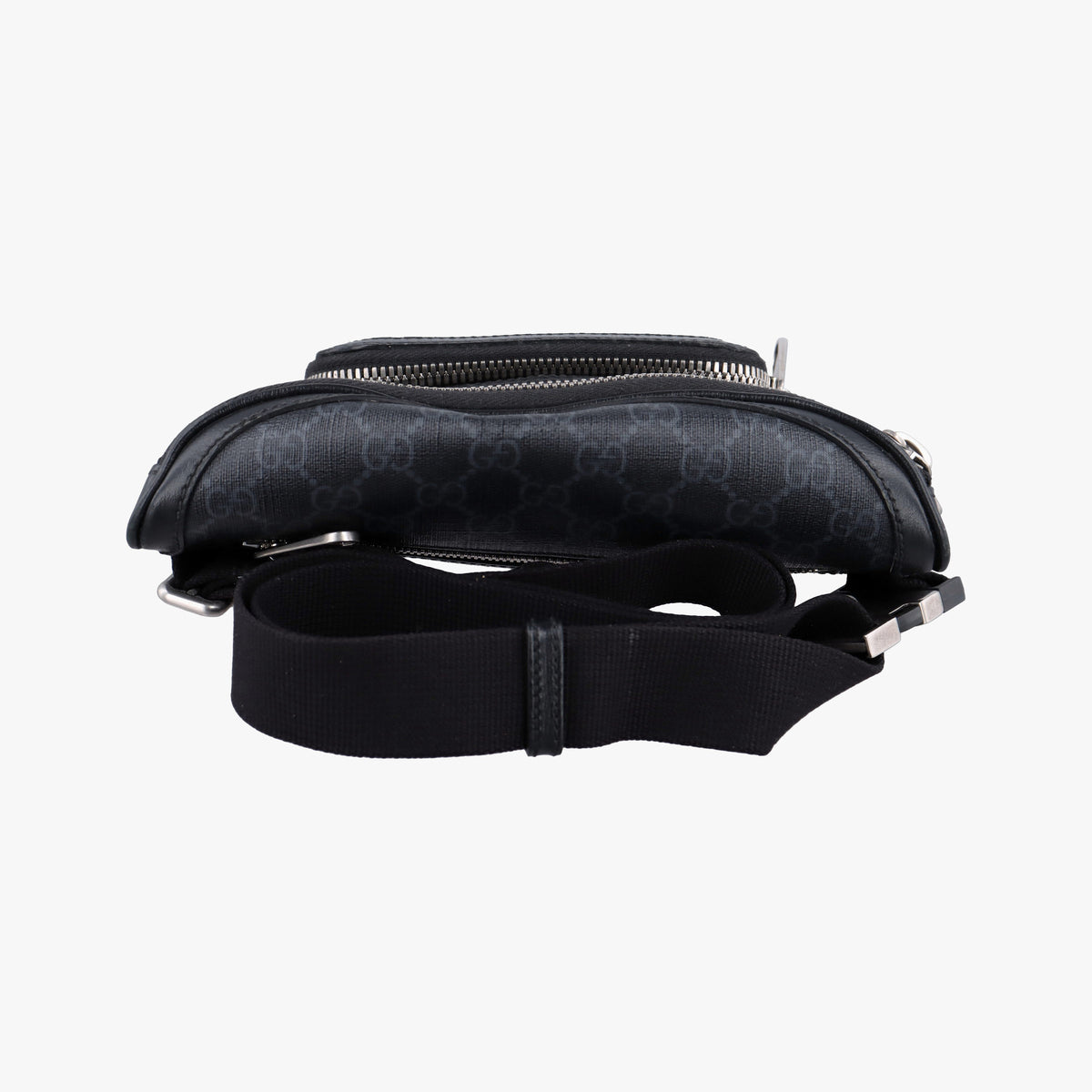 Vintage Gucci GG Supreme Retro Black PVC coated canvas 682933 bum bag/waist bag | stylenewstar