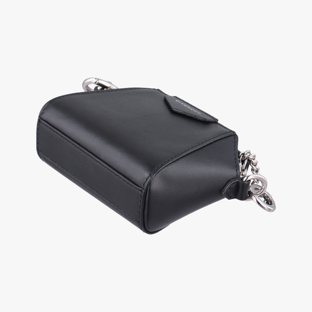 Pre-owned Givenchy Antigona Black Leather  shoulderbag | stylenewstar