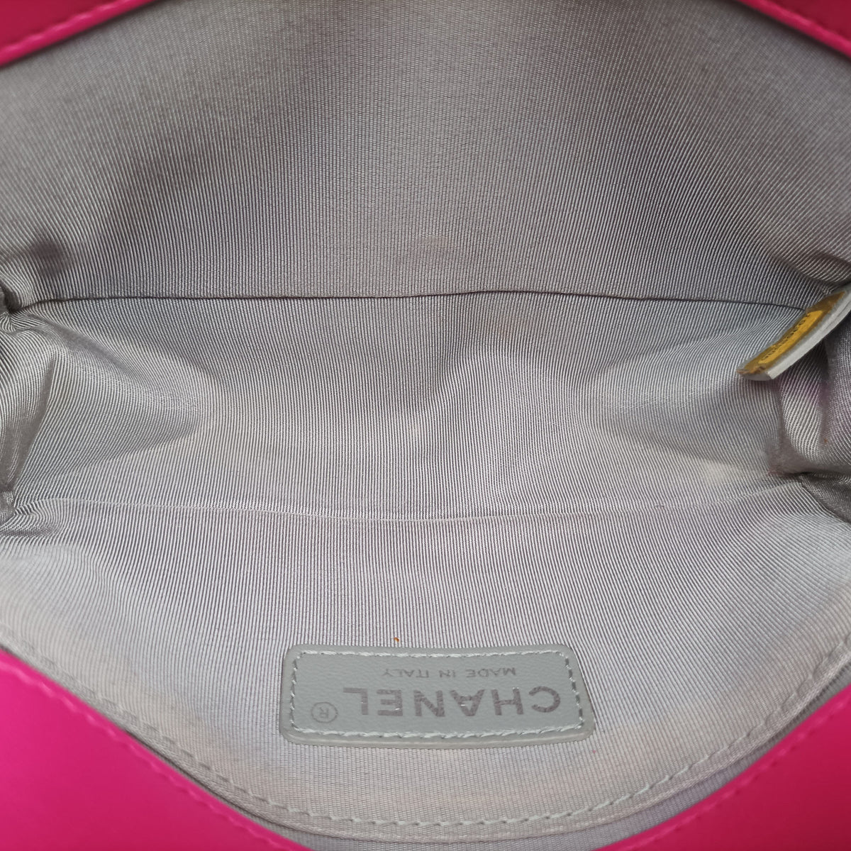 Pre-owned Chanel BOY CHANEL Rose velour A67416 shoulderbag | stylenewstar