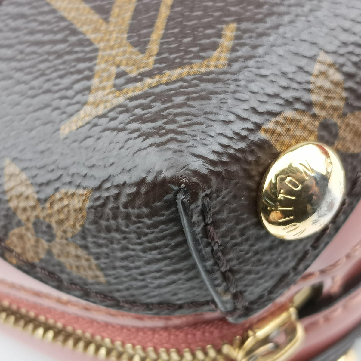 Vintage Louis Vuitton Miroir Venice Vieux Rose Monogram Canvas×Vernis M53546 shoulderbag | stylenewstar