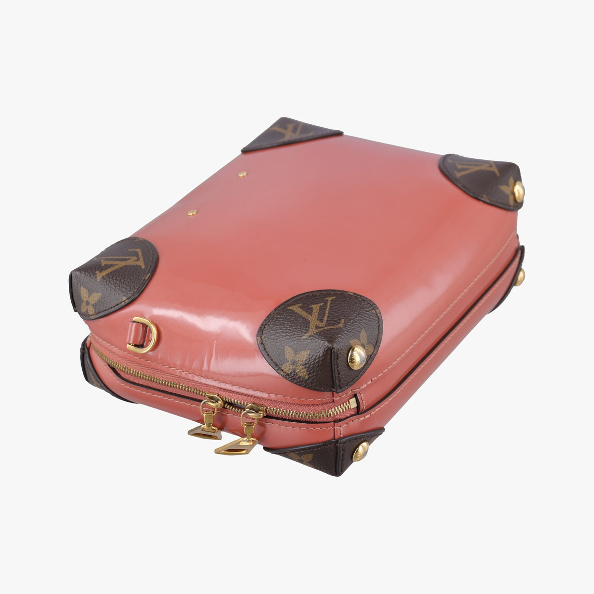 Vintage Louis Vuitton Miroir Venice Vieux Rose Monogram Canvas×Vernis M53546 shoulderbag | stylenewstar