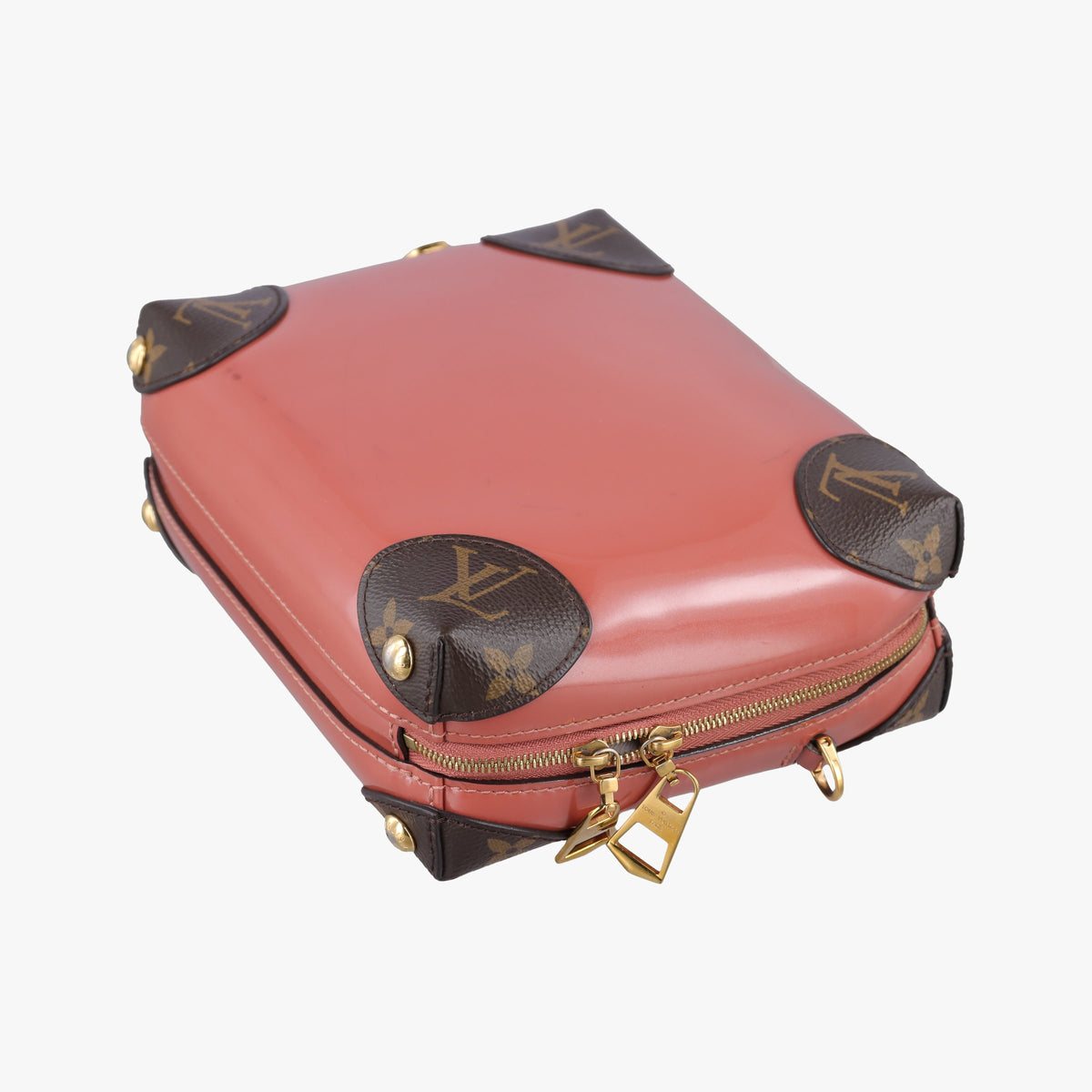 Vintage Louis Vuitton Miroir Venice Vieux Rose Monogram Canvas×Vernis M53546 shoulderbag | stylenewstar