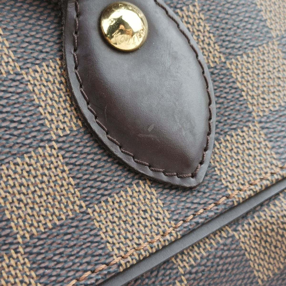 Vintage Louis Vuitton TREVI PM EBENE Damier Canvas N51997 shoulderbag | stylenewstar