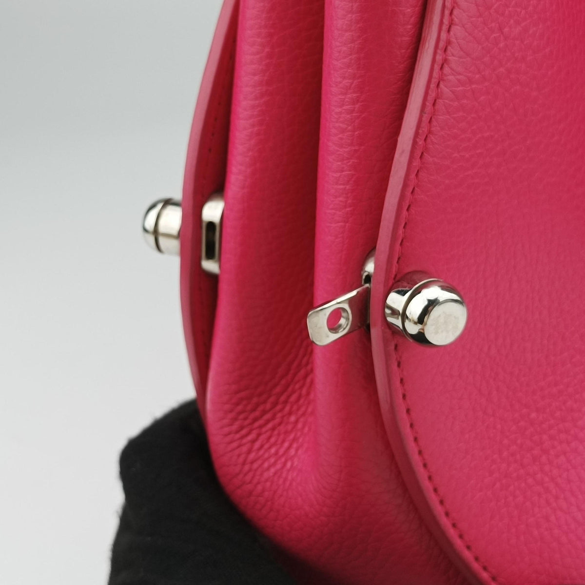 Vintage Christian Dior Dior Bar Pink Leather  handbag | stylenewstar