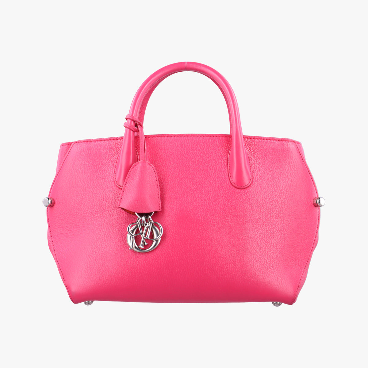 Vintage Christian Dior Dior Bar Pink Leather  handbag | stylenewstar