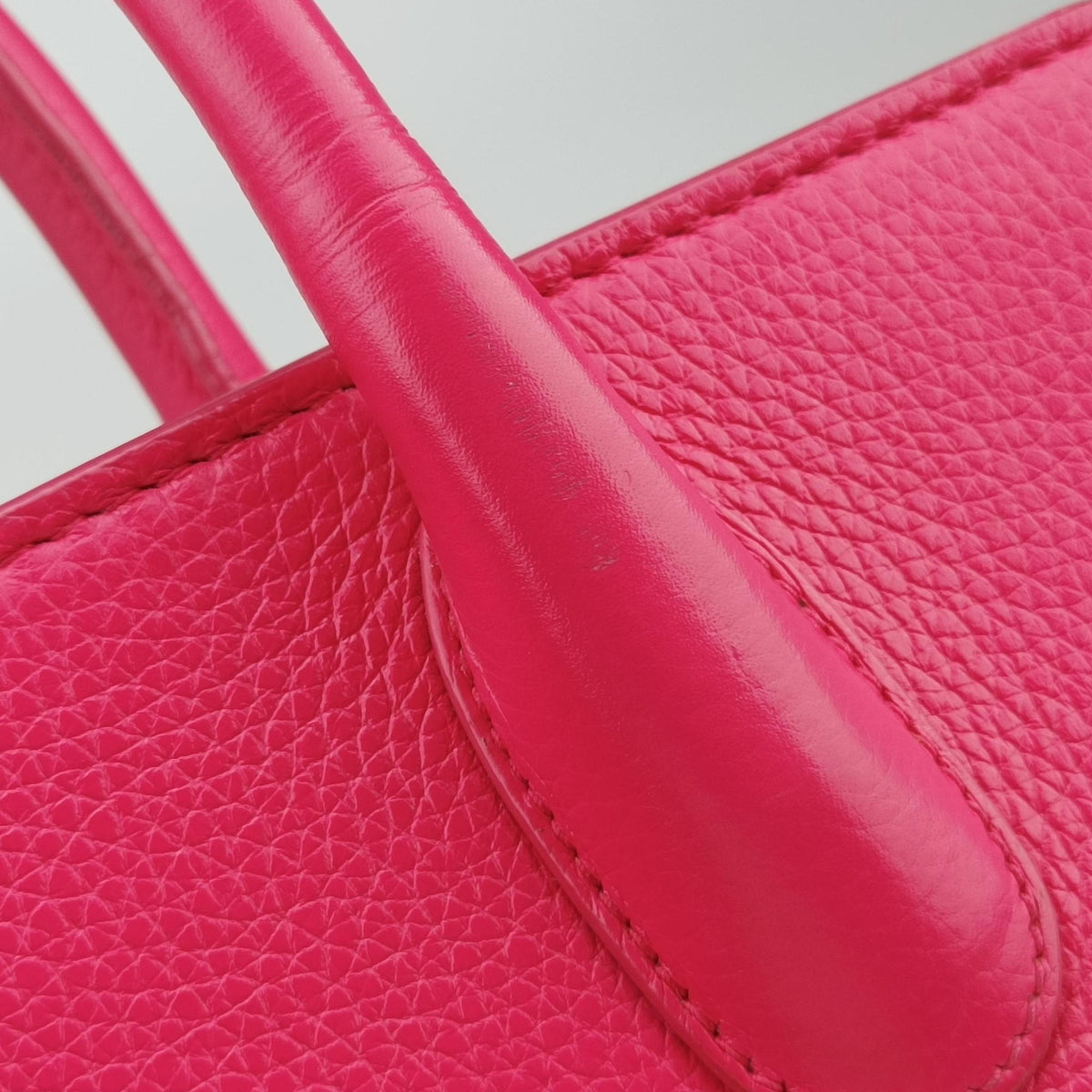 Pre-owned Christian Dior Dior Bar Pink Leather  handbag | stylenewstar
