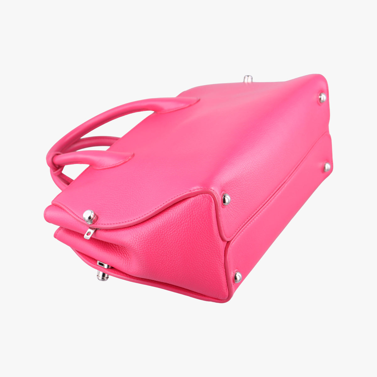 Pre-owned Christian Dior Dior Bar Pink Leather  handbag | stylenewstar