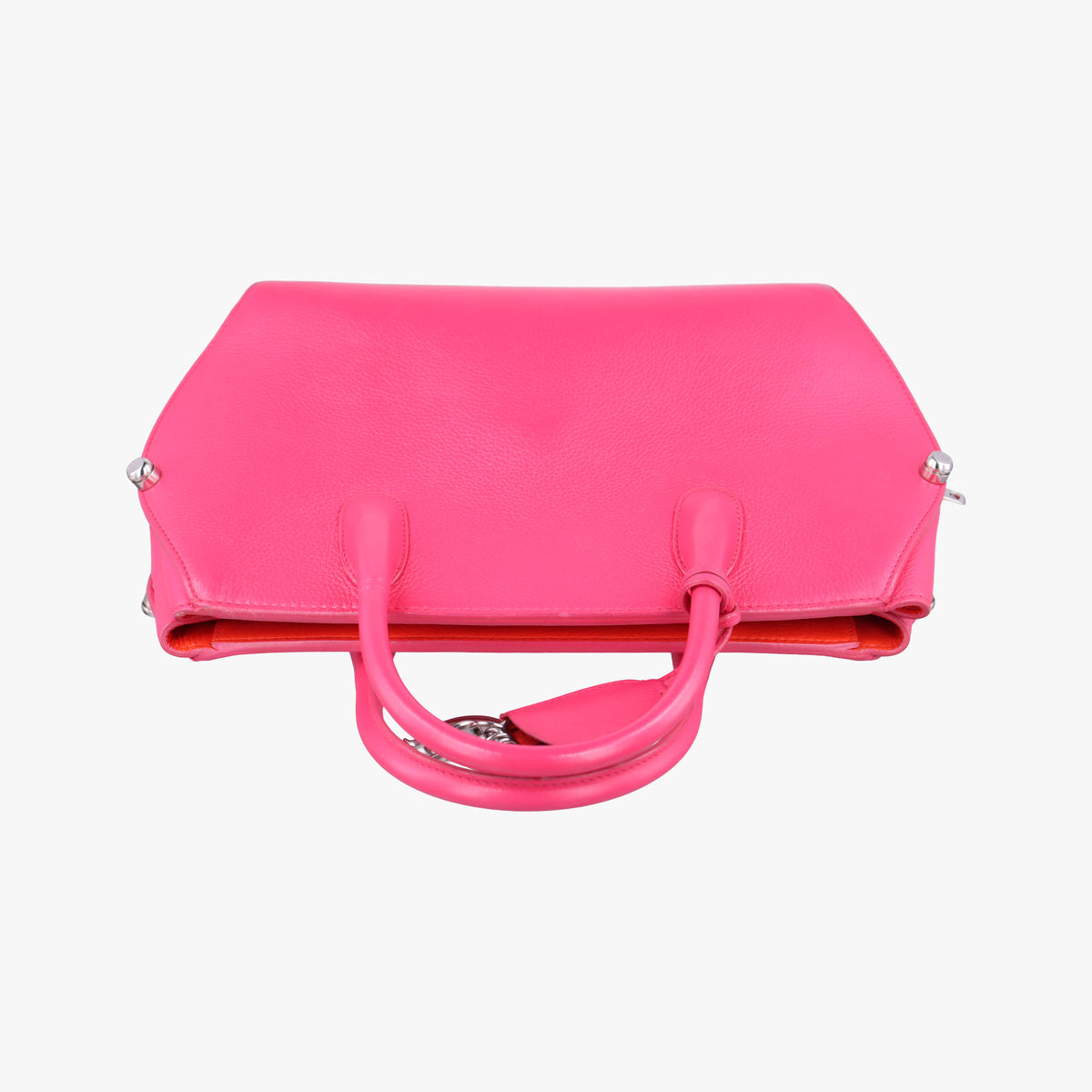 Vintage Christian Dior Dior Bar Pink Leather  handbag | stylenewstar